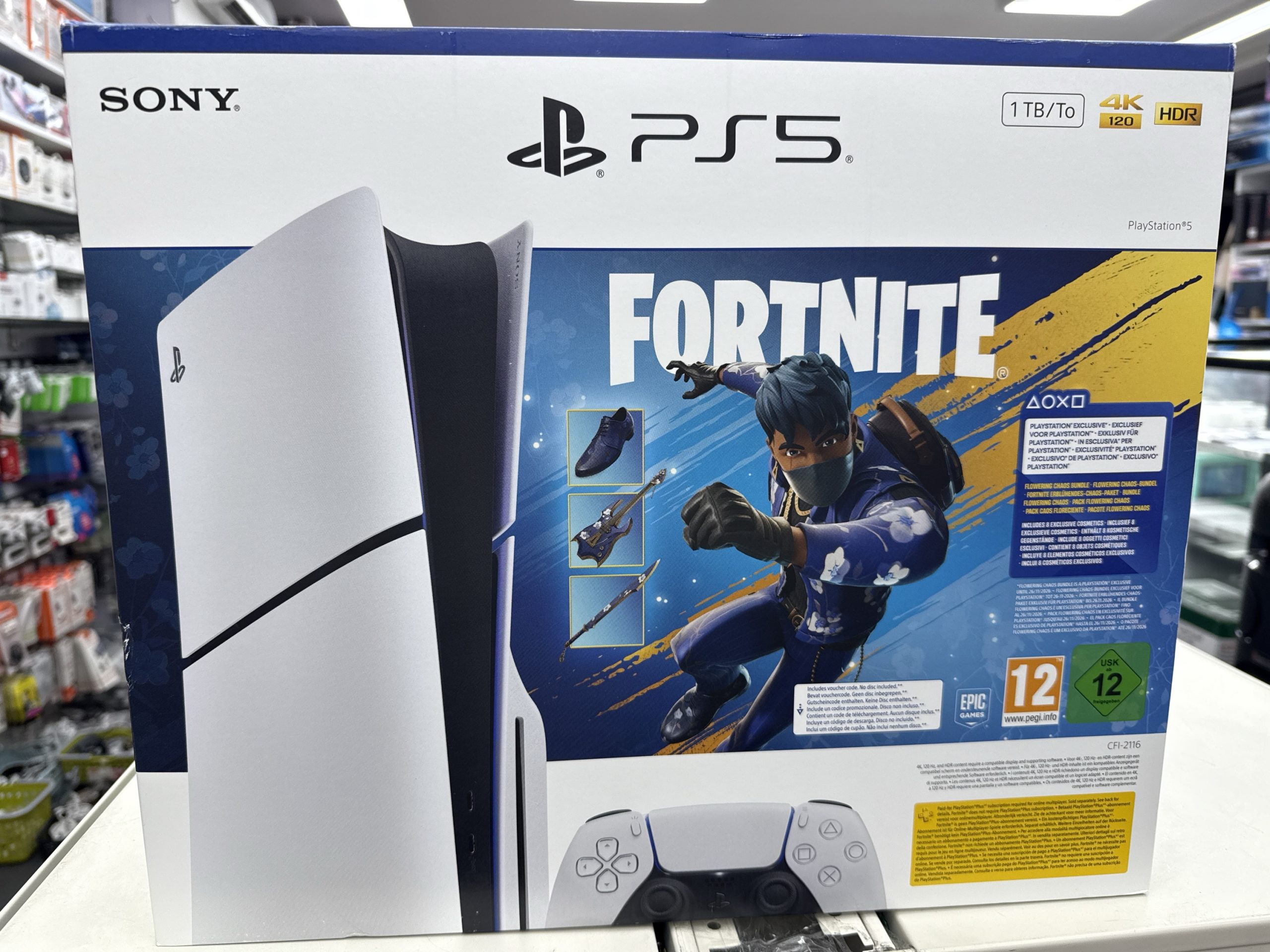a1b0ca0b-f564-4401-a942-7bfdfbf82175-50110-00001509dab6d94e_file-3 Sony Play Station 5 Disc Editie Fortnite 1TB - Afbeelding 1